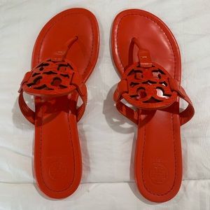 Tory Burch Miller Tejus Embossed Miller sandal 8